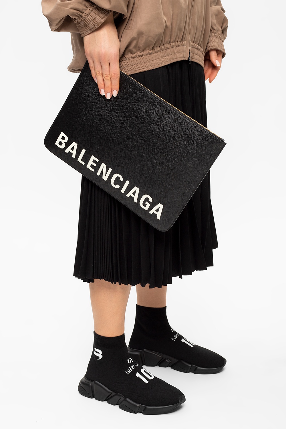 Balenciaga Branded clutch